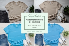 T-Shirt Mockups for Branding Ultra Realistic High Quality Product Image 1