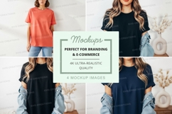 Casual t-shirts mockup Product Image 1