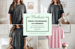 Casual t-shirts mockup Product Image 1