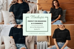 Mockup: cozy living room scene Product Image 1