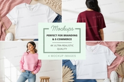 Mockup of various t-shirts Product Image 1