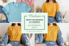 Casual crop top mockup Product Image 1
