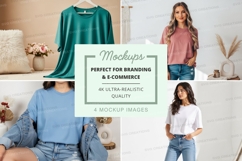 Mockup: casual t-shirts collection Product Image 1