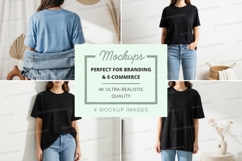 Casual t-shirt mockup Product Image 1