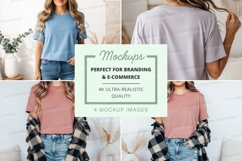 Casual t-shirts mockup Product Image 1