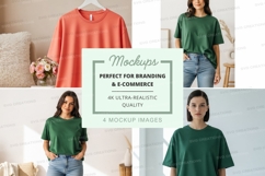 Casual t-shirts mockup Product Image 1