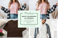 Casual t-shirts mockup Product Image 1