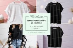 Casual t-shirts mockup Product Image 1