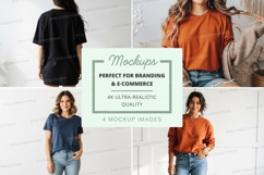 Casual t-shirts mockup Product Image 1