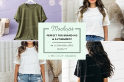 Casual t-shirts mockup Product Image 1