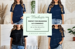 Casual t-shirt collection mockup Product Image 1