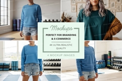 Casual gym wear mockup Product Image 1
