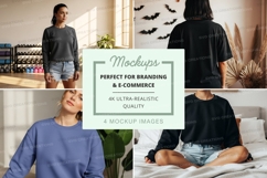 Casual sweatshirt mockup Product Image 1