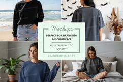 Casual sweatshirt mockup Product Image 1