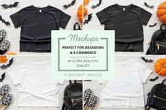 Halloween themed t-shirt mockup Product Image 1