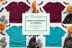 Halloween themed t-shirt mockup Product Image 1