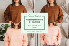 Casual sweatshirts mockup Product Image 1