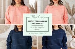 Casual sweatshirts mockup Product Image 1
