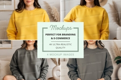 Casual sweatshirts mockup Product Image 1