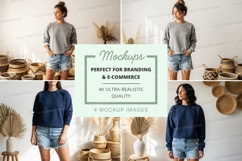 Casual summer outfits mockup Product Image 1
