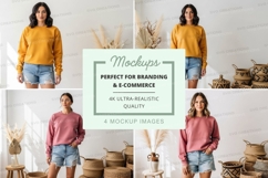 Casual summer outfits mockup Product Image 1