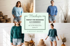 Casual summer outfits mockup Product Image 1