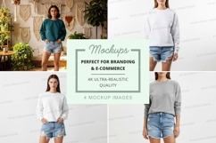 Casual sweatshirt mockup Product Image 1