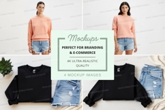 Casual summer outfit mockup Product Image 1