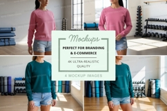 Gym workout mockup Product Image 1