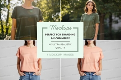 T-shirt mockup Product Image 1