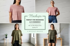 Casual t-shirts mockup Product Image 1