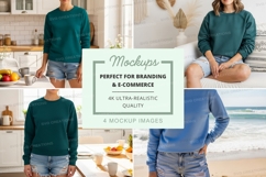 Casual sweatshirt mockup Product Image 1