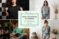 Casual sweatshirt mockup Product Image 1