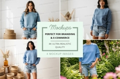 Casual summer outfit mockup Product Image 1
