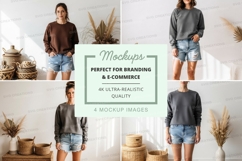 Casual summer outfits mockup Product Image 1