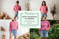 Casual summer outfit mockup Product Image 1