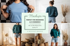 Casual summer outfit mockup Product Image 1