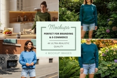 Mockup of hooded sweatshirts Product Image 1