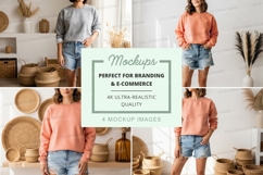 Casual summer outfit mockup Product Image 1