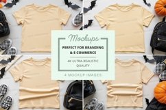 Halloween themed t-shirt mockup Product Image 1