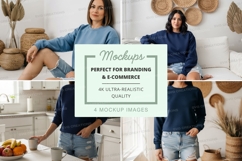 Casual living room mockup Product Image 1