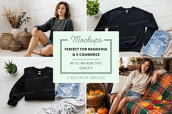 Casual autumn fashion mockup Product Image 1