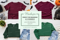 Halloween themed clothing mockup Product Image 1