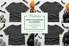 Halloween themed t-shirt mockup Product Image 1