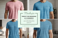 Men's t-shirt mockup Product Image 1