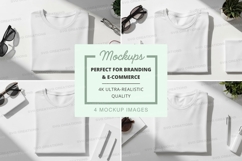 Minimalist t-shirt mockup Product Image 1