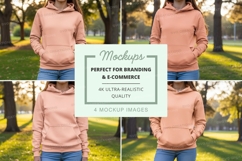 Autumn hoodie in park Product Image 1