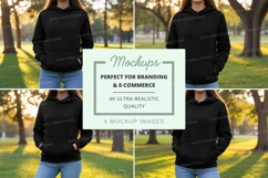 Park hoodie mockup Product Image 1