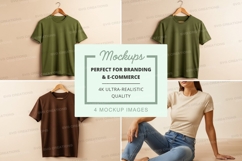 T-shirt mockup Product Image 1