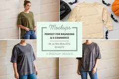 Casual t-shirts mockup Product Image 1